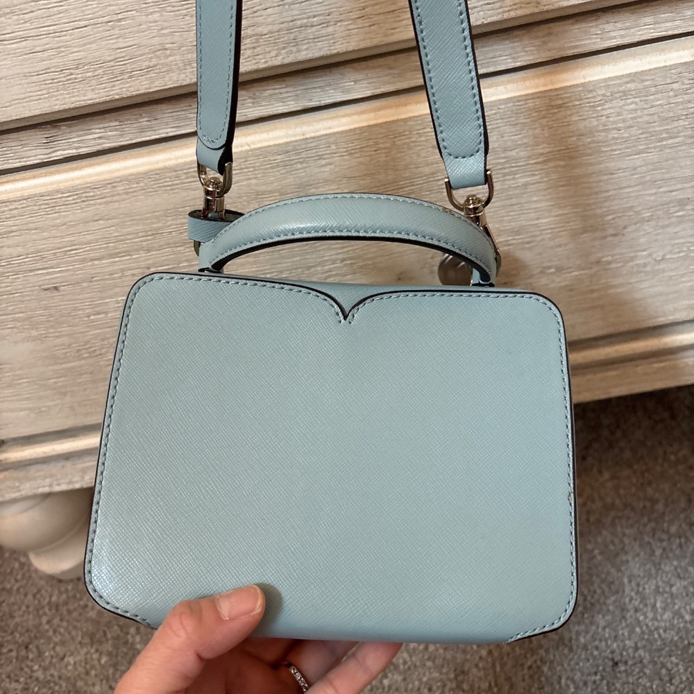 Blue Kate Spade purse - Picture 3 of 6